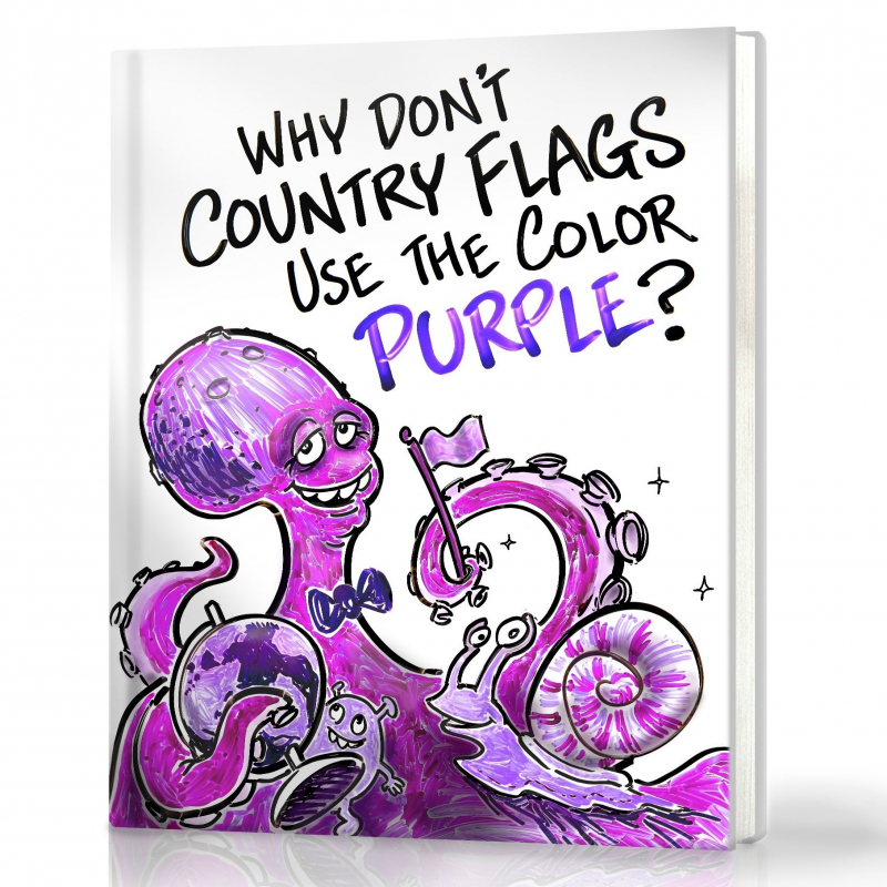 Why Don't Country Flags Use The Color Purple?