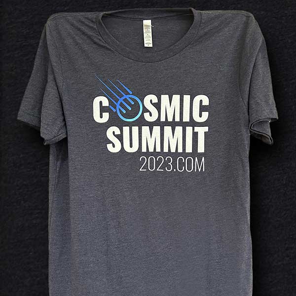 Cosmic Summit 2023 UNISEX T-SHIRT