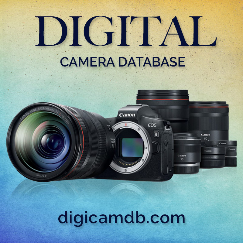 FREE RESOURCE: DigiCamDB.com - Holds details of 3787 Digital Cameras