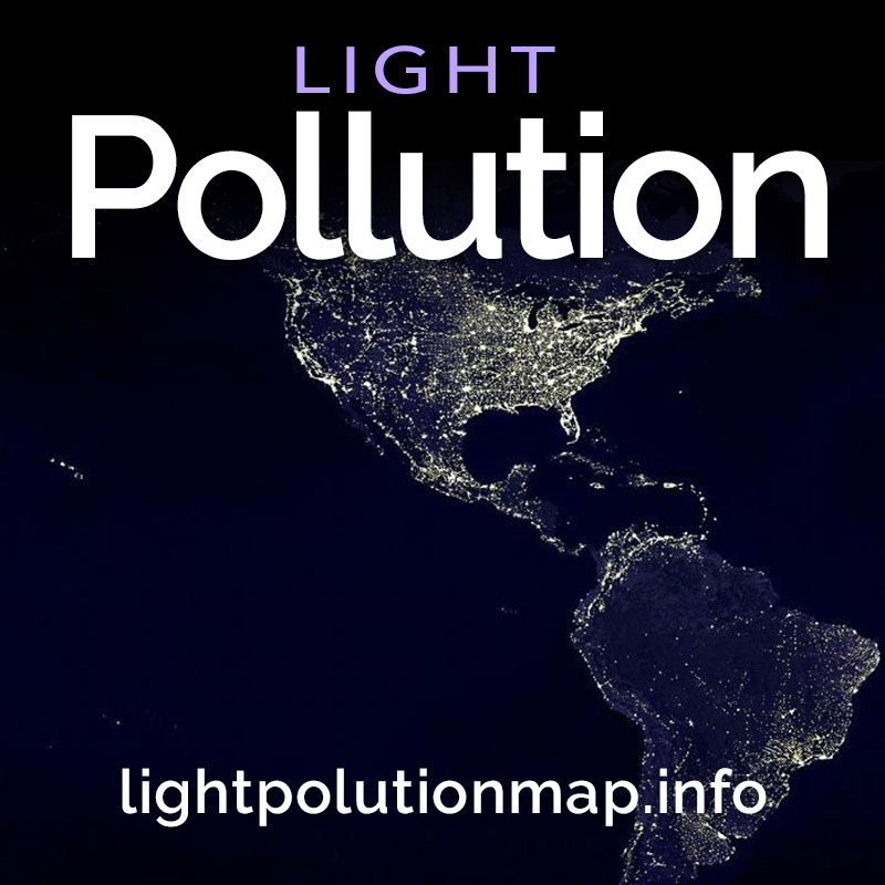 FREE RESOURCE: Light Pollution Map