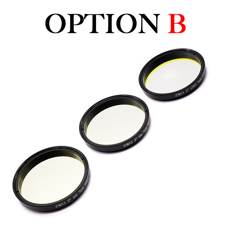 ZWO New narrowband 2″ filter - OPTION B