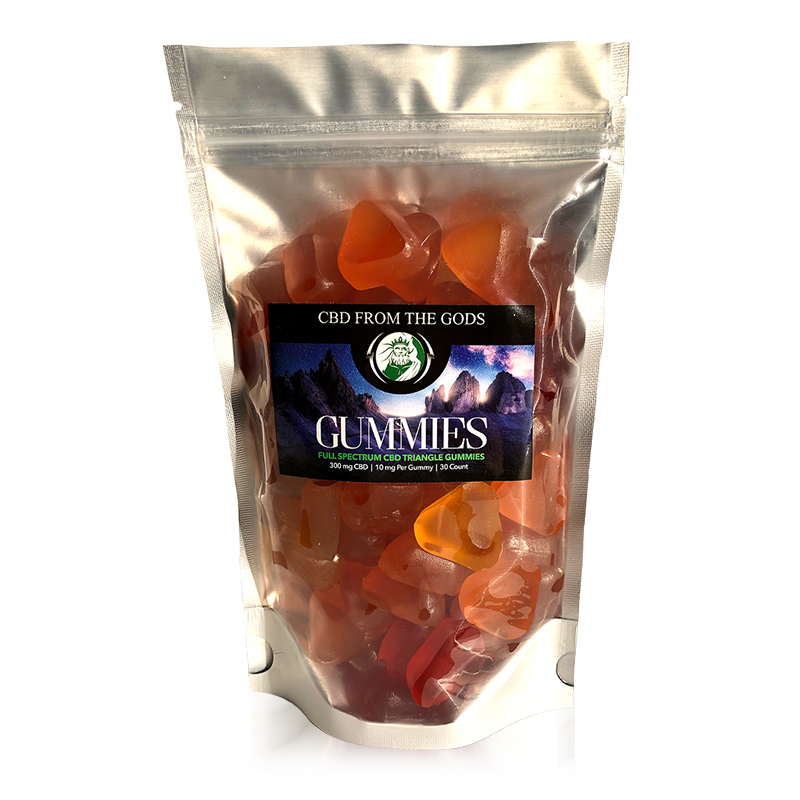 CBD GUMMIES FROM THE GODS, Full Spectrum