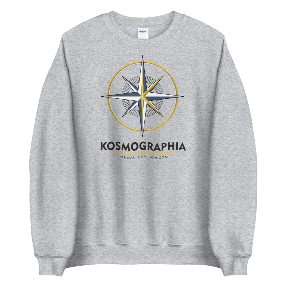 Kosmographia Logo Unisex Sweatshirt (Light Colors)