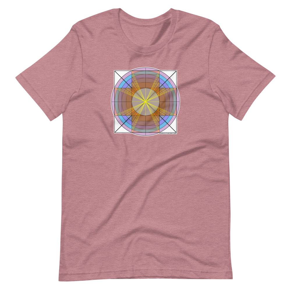 Dynamic Symmetry Unisex Tee (Bright Colors)