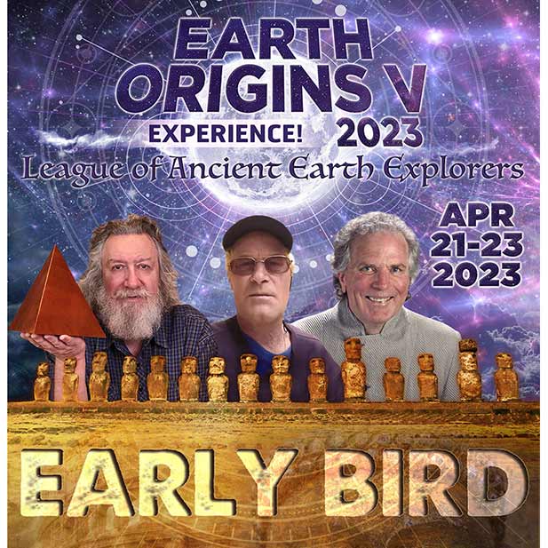 IN-PERSON, EARLY BIRD: Earth Origins V, Limited To The 1st 100 Seats Sold