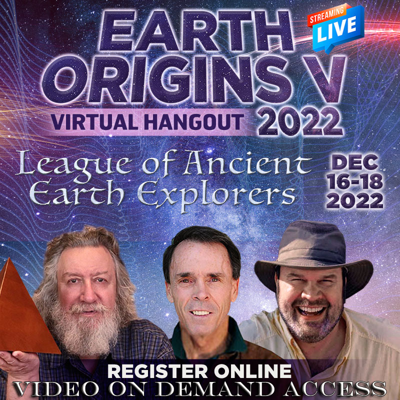 VIDEO ON DEMAND: Earth Origins V / Full Weekend Pass / VOD Copy Included For Repeat Viewing