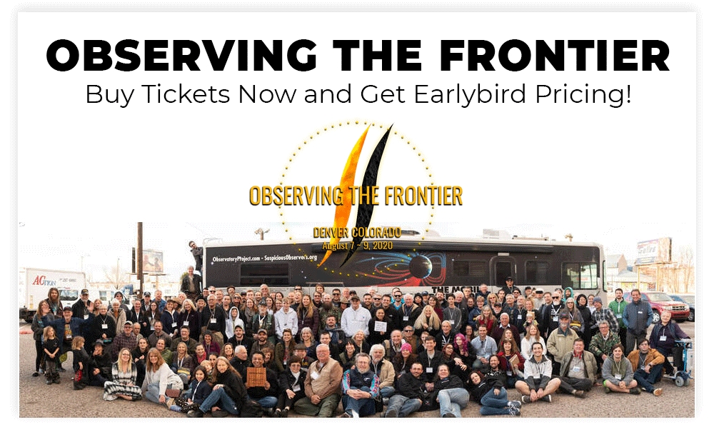 OBSERVING THE FRONTIER / Eearlybird Pricing: