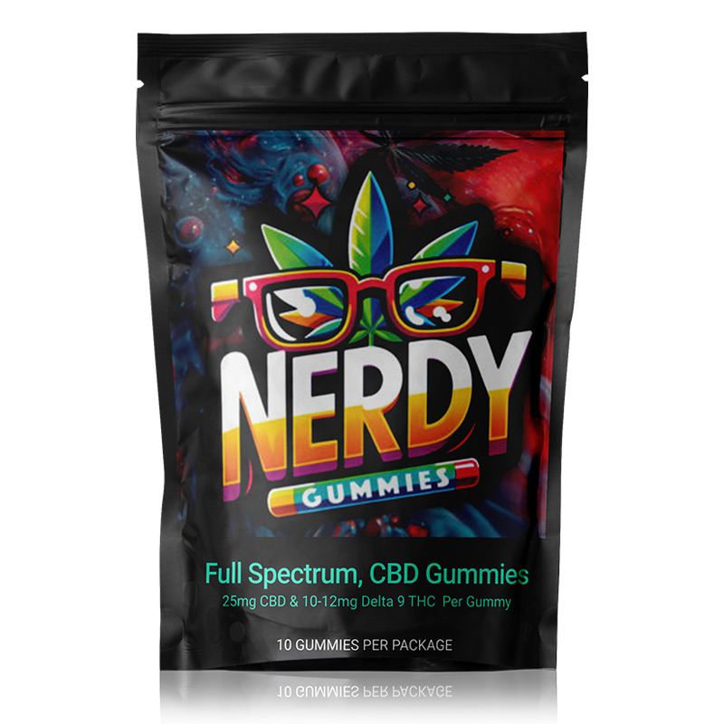 Nerdy Gummies 10ct – The Ultimate Chill for IT Pros and Nerds Alike