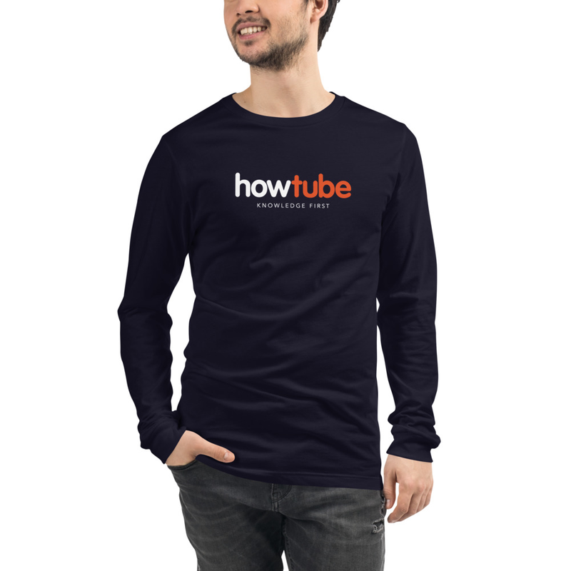 HT5A: howtube Long Sleeved Shirt / Dark Colors